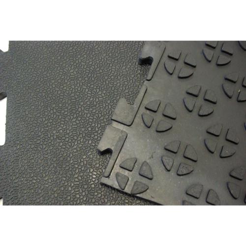 APOLLON - Dalle caoutchouc puzzle de box, douche chevaux dim. 1.00M X 1.00M