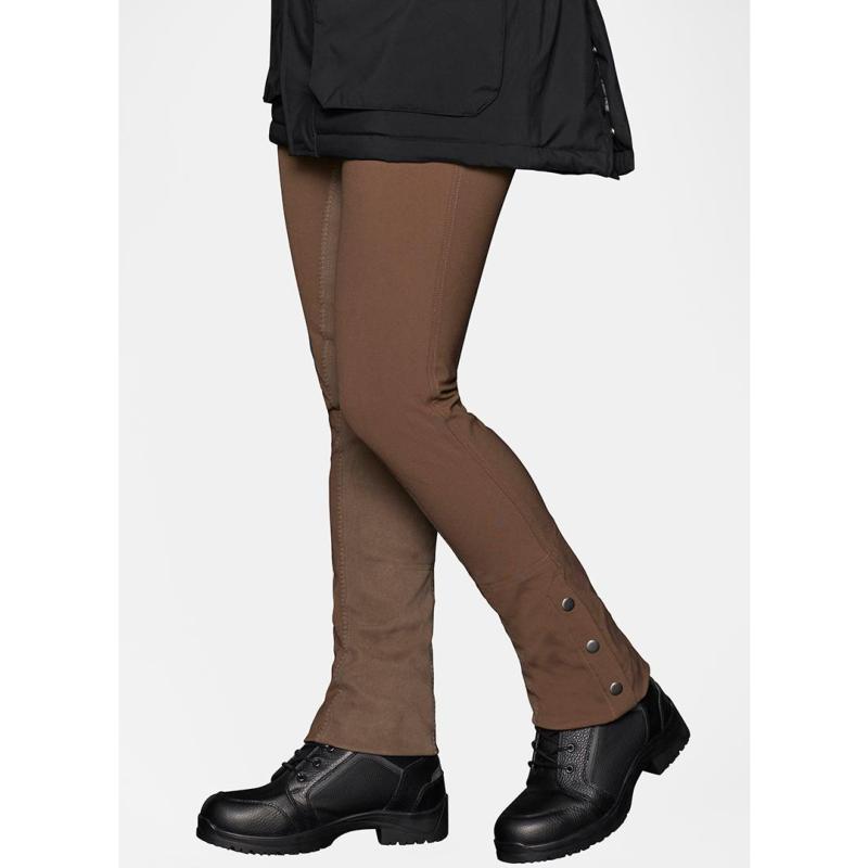 MOUNTAIN HORSE - Jodhpurs d'Equitation FEMME Fond Intégral Peau FAXI 34 FR FEMME BRUN