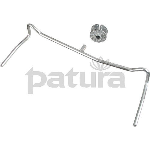 PATURA - Clé pour tendeur totatif de clôture électrique fil lisse 