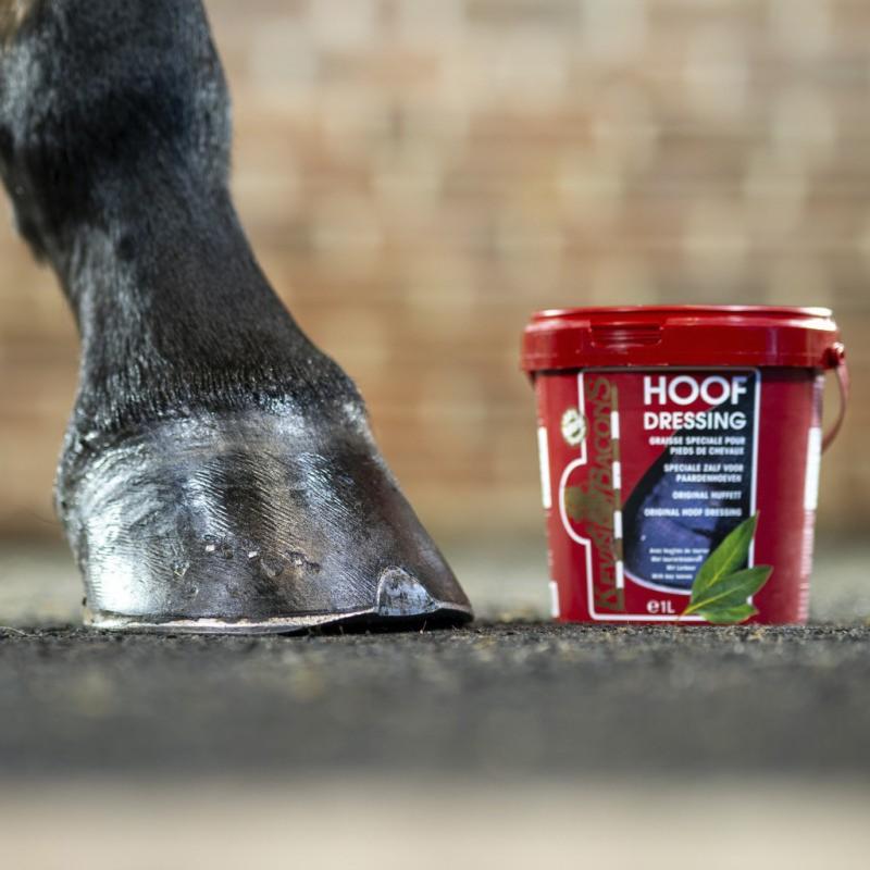 KEVIN BACON'S -  Graisse pour Sabots HOOF DRESSING NOIR Pot 1/2 LITRE NOIR