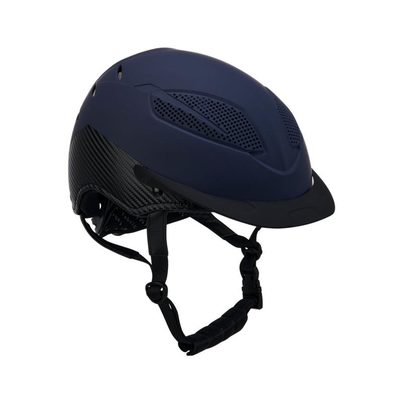 EQUESTRO - Casque Equitation et Multi Sports Léger, Réglable par Molette TAILLE S/M 50-56  cm NOIR