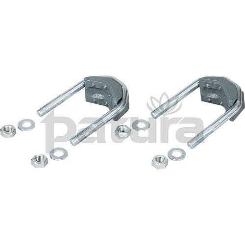 PATURA - Étrier Abreuvoir en FONTE Double Tube et Palette Modèle 115 