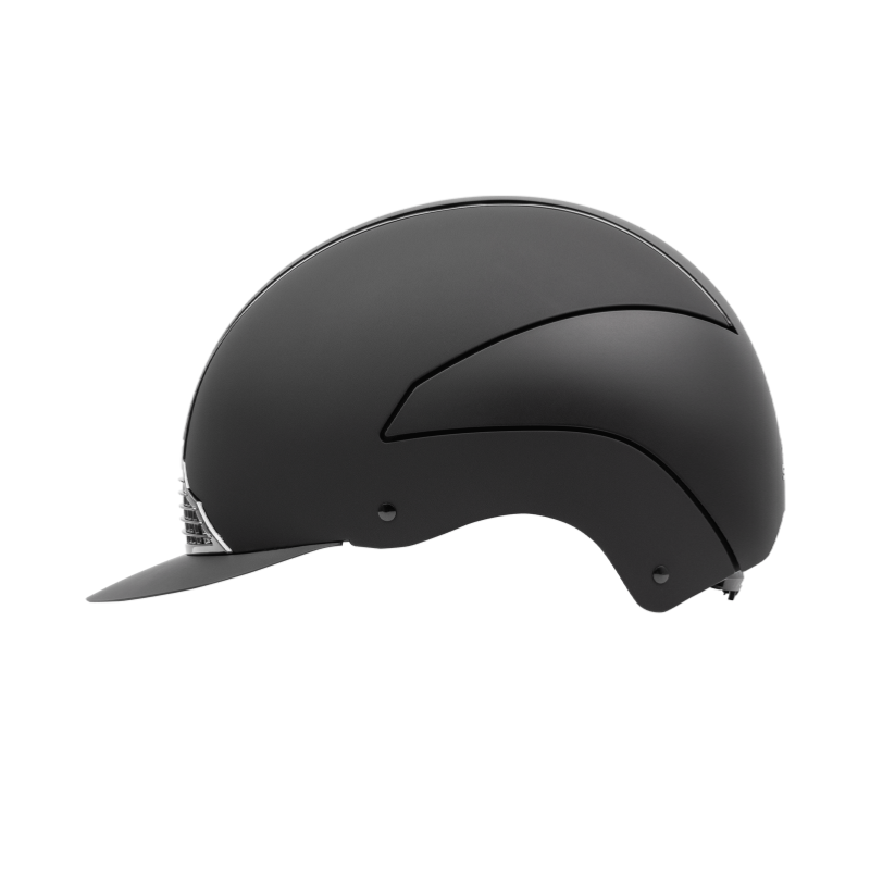 SWING - Casque d'Equitation mat grille CHROME H24 TAILLE 51 -55 CM