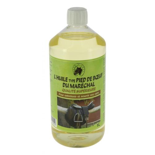 Huile Type Pied de Bœuf du MARECHAL pour Cuirs de Sellerie , 1Litre