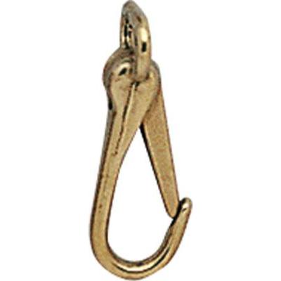 Mousqueton à bélière oeil oblong pour Bridon ou Rênes