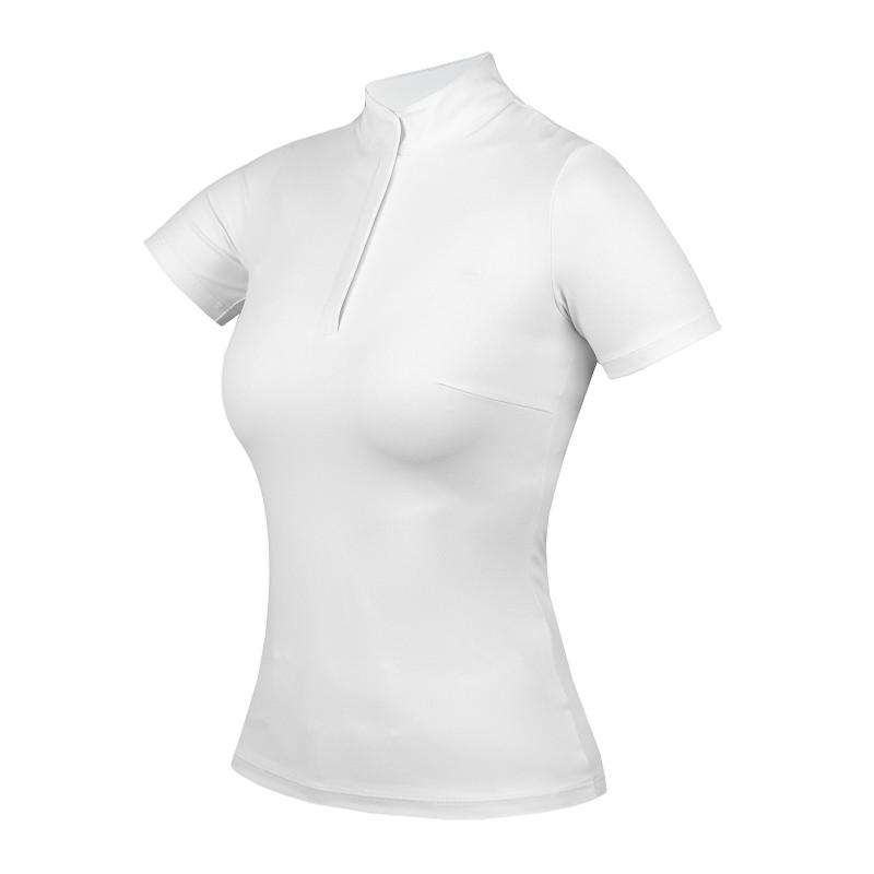 HORKA - Polo de Concours Femme technique à col zippé SABRINA FEMME XS NOIR