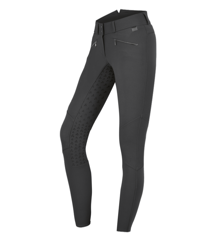 ELT - Pantalon Equitation FEMME Taille Haute HELLA 34 FR FEMME SAUF VERT GRIS