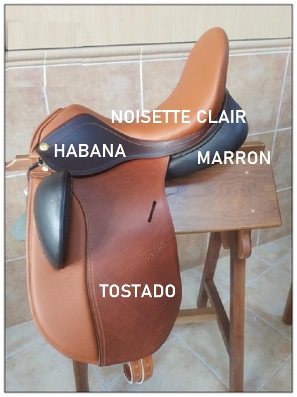 ZALDI - Selle de Dressage assise extra confort DRIM sur mesure