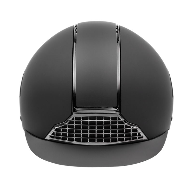 SWING - Casque d'Equitation mat grille CHROME H24 TAILLE 51 -55 CM