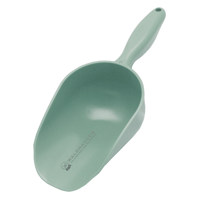 WALDHAUSEN - Pelle à Grain 2 Litres en Plastique avec Manche VERT