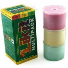 LIKIT- Pierre à Lécher pour Cheval au Box, 650G SALADE DE FRUITS 2 en STOCK