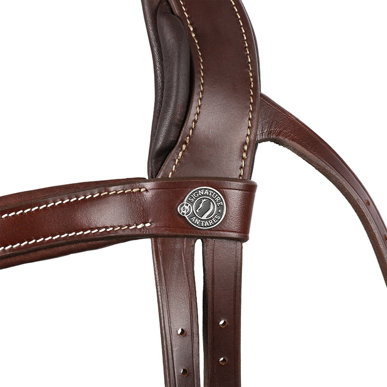 SIGNATURE SPORT by ANTARES - Bridon Jumping à Muserolle Combinée cuir italien COB