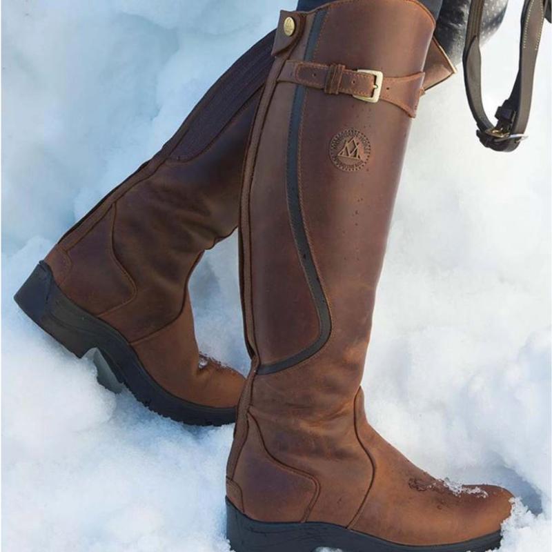 MOUNTAIN HORSE - SNOWY RIVER Bottes Hautes Cuir Gras Fourrées du 37 FR au 42 FR