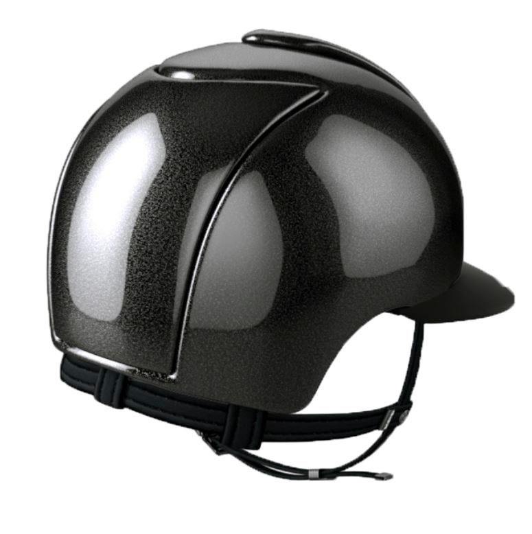 KEP ITALIA - Casque équitaation CROMO shine 1.0 visière polo TAILLE 51 CM