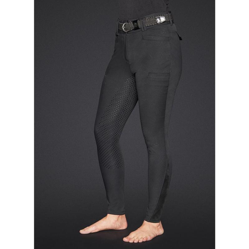 MOUNTAIN HORSE - Pantalon femme fond silicone 6 poches KATE 34 FR  FEMME BLEU