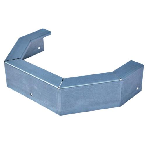 LA GEE - Protection Métallique pour Mangeoire d'Angle Plastique 21L chevaux