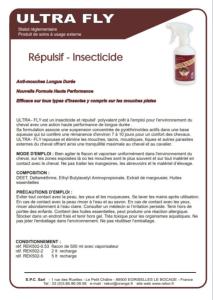 REKOR - ULTRAFLY Répulsif Insecticide Cheval Longue Durée