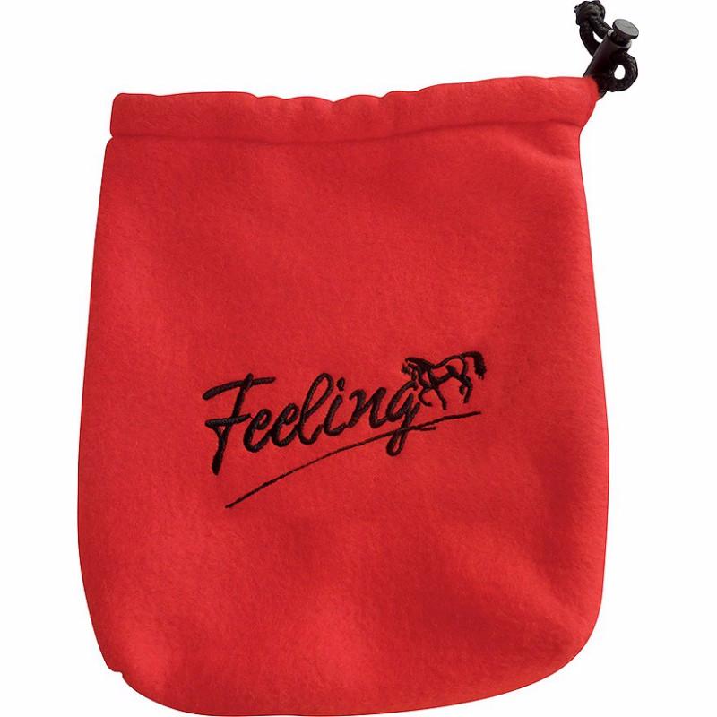 Housses d’Étriers en Polaire La Paire, FEELING NOIR  en STOCK