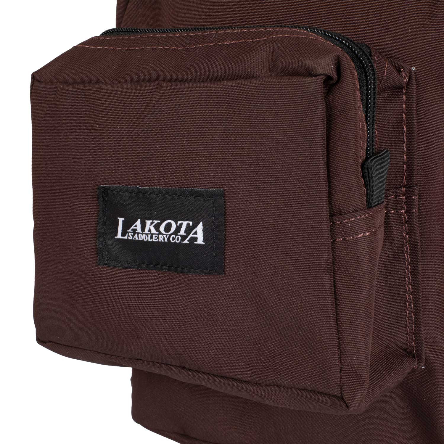 LAKOTA - Fontes en toile imper pour Selle WESTERN avec pommeau