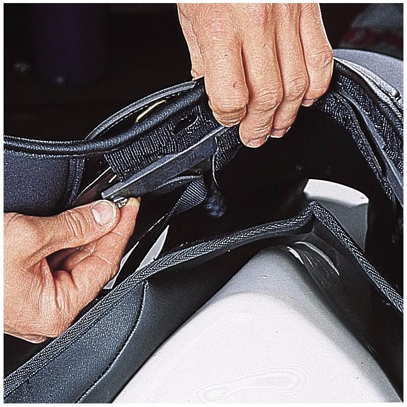 SULEX - Arcade selle DRESSAGE à arçon modulable  FLEXRIDER ROUGE 28 CM