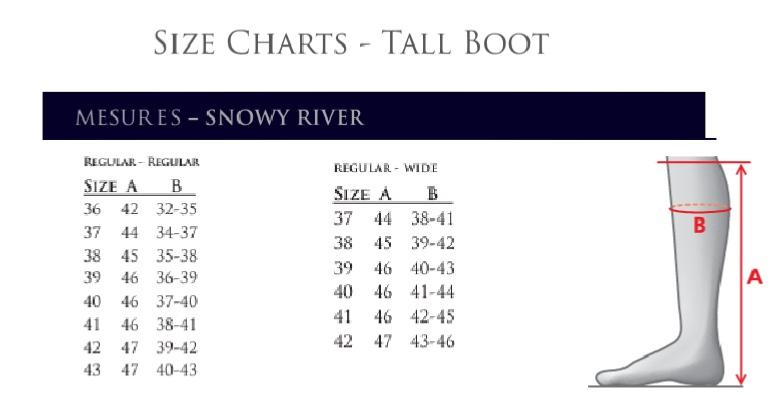 MOUNTAIN HORSE - SNOWY RIVER Bottes Hautes Cuir Gras Fourrées du 37 FR au 42 FR
