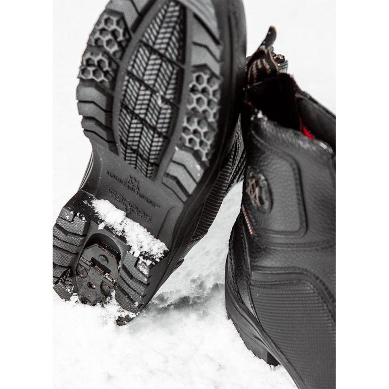 MOUNTAIN HORSE - Boots Hiver Etanche Cuir Zip ou Lacets ARCTICA 36 AU 43FR 36 FR NOIR à ZIP