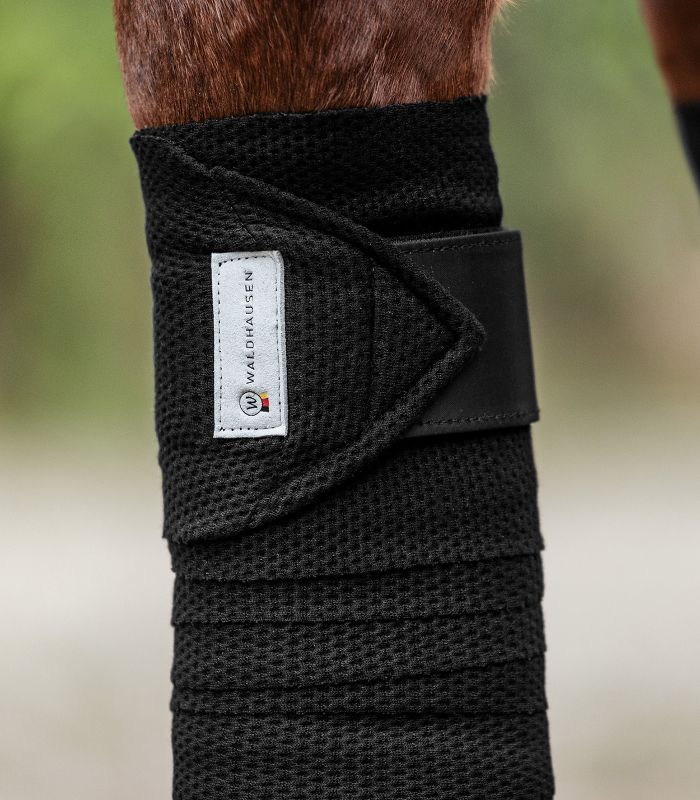 WALDHAUSEN - Bandes de Travail en maille respirante BREATH, Les 4 NOIR