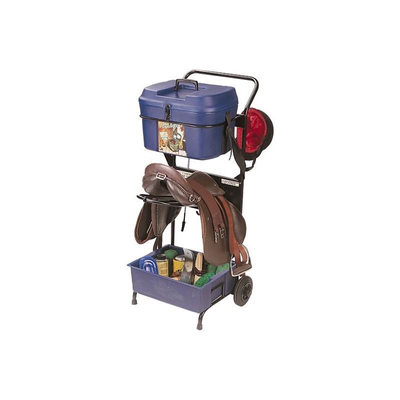 LA GEE - Servante d'Ecurie Porte Selle + Coffre BOX PRO XL ROUGE