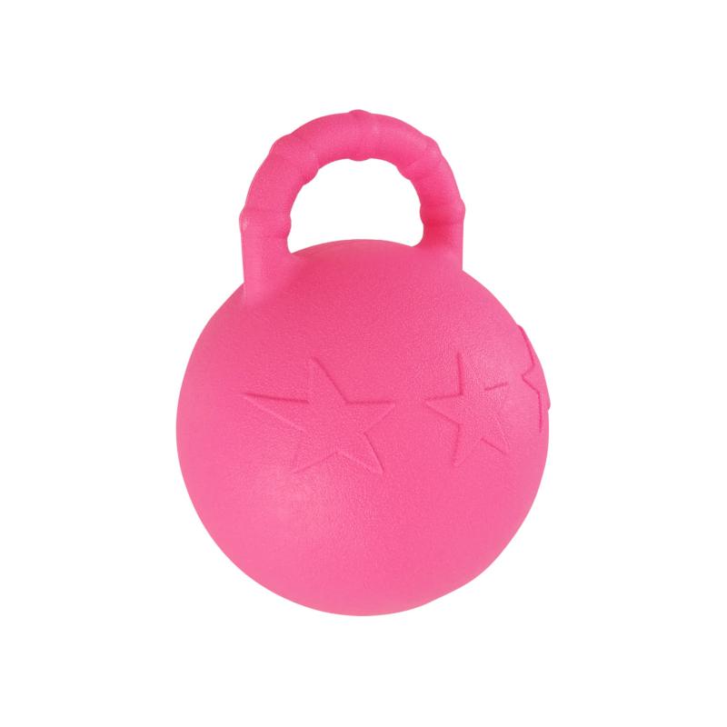 Ballon JOLLY BALL Caoutchouc Robuste pour Cheval au Box ROUGE