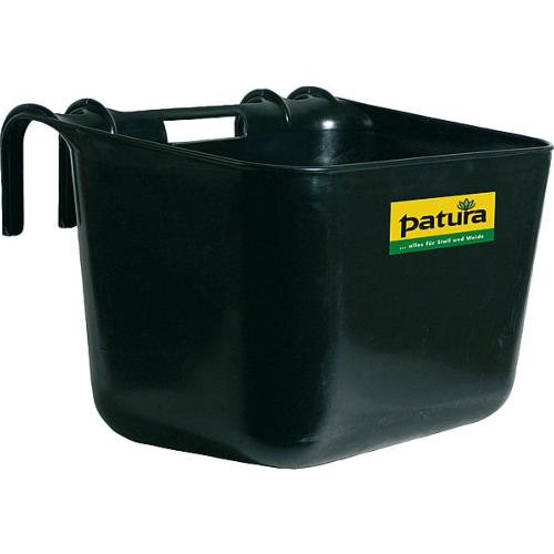 PATURA - Mangeoire de Porte XL en Plastique 30L pour box chevaux 