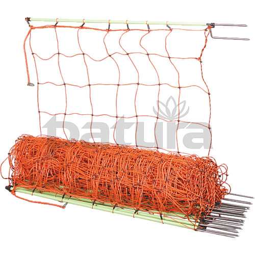 PATURA - Filet Electrifié pour Clôture Poneys  et Ovins  H 0.90m - longueur 50M