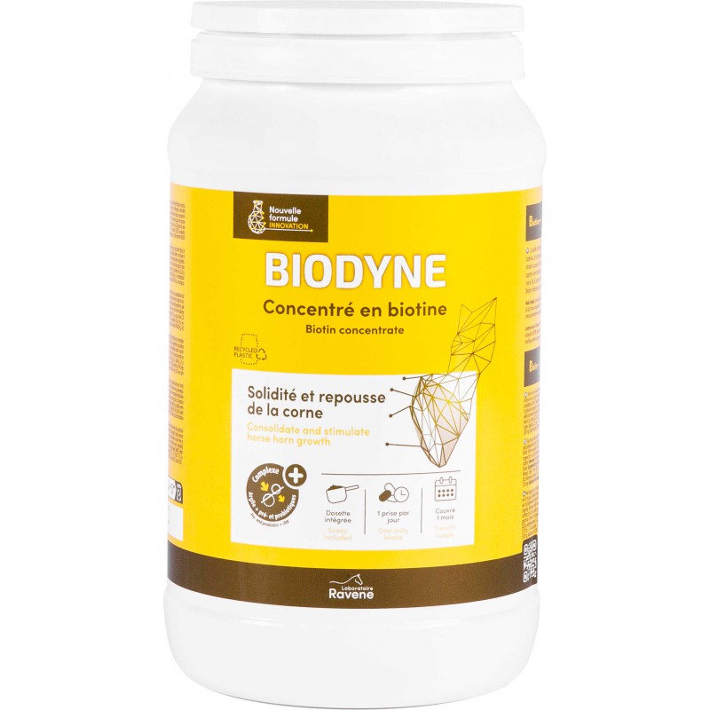 RAVENE - BIODYNE Complément Biotine Corne et Poils, 