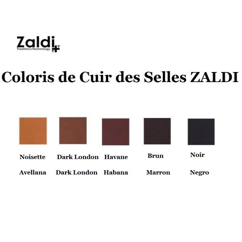 ZALDI - Selle Dressage  Semie Creuse NEW KENT sur mesure 15.5 pouces Petit