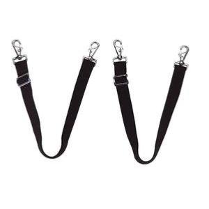 EQUITHEME - Courroies de Cuisses Doubles Mousquetons pour Couverture
