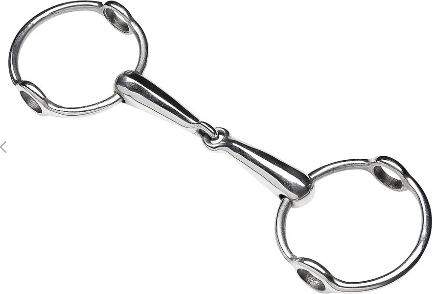 Mors Releveur Inox à Canons Fins 14 MM Plein, UMBRIA