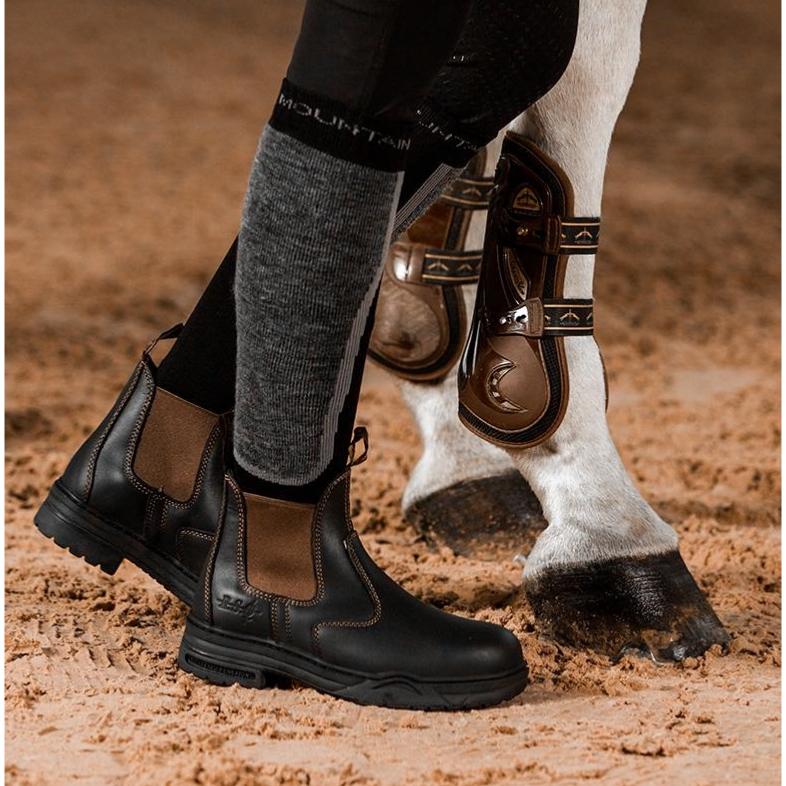 MOUNTAIN HORSE - Boots Sécurité à Coque Acier Groom et Cavalier EN 20345 POINTURE