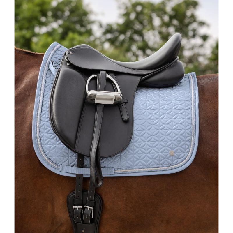 WALDHAUSEN - Chabraque dégarrotté ruban argent ROM GRIS BLEU dressage