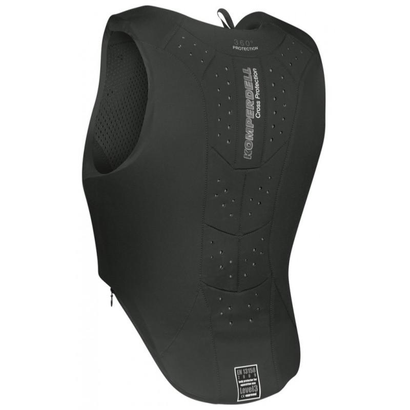 KOMPERDELL - Gilet de protection cavalier Niveau 3 FRONTZIP SLIM ADULTE XS