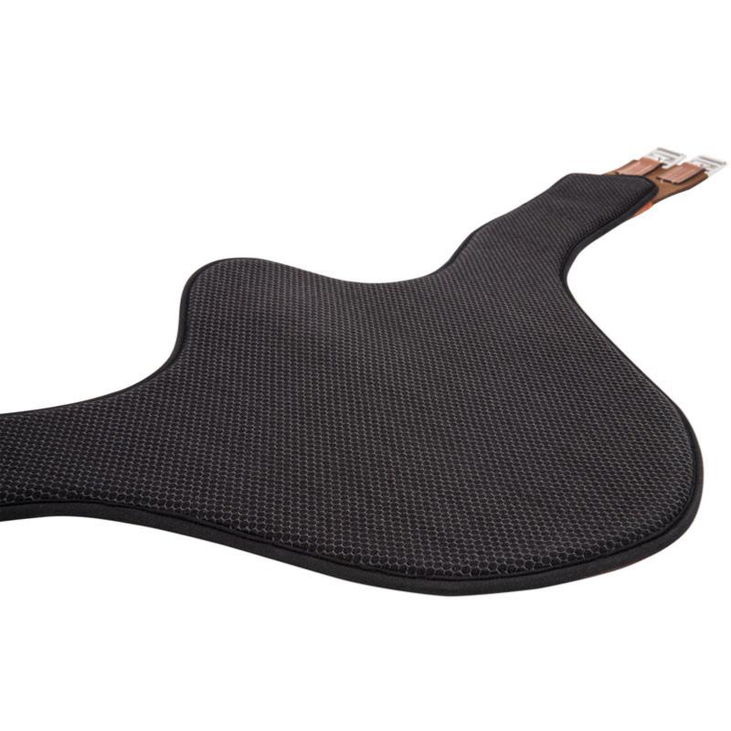 SIGNATURE by ANTARES - Bavette Longue Anatomique en Cuir Grainé Intérieur Mousse MEMORY FOAM 105 CM