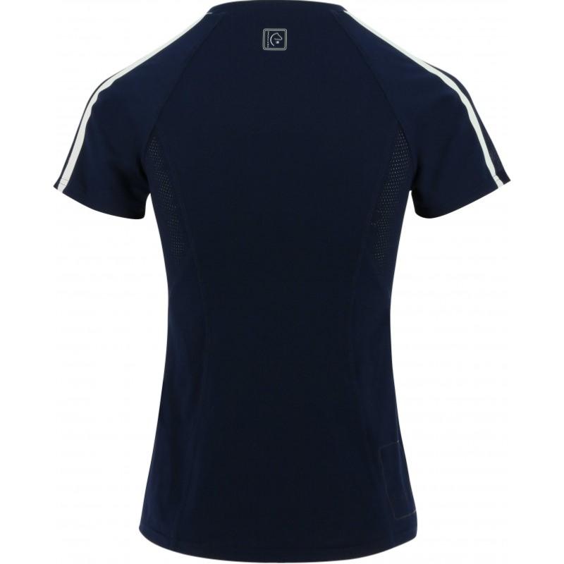 EQUITHÈME - T-shirt Femme en maille respirante MARION MARINE XS FEMME