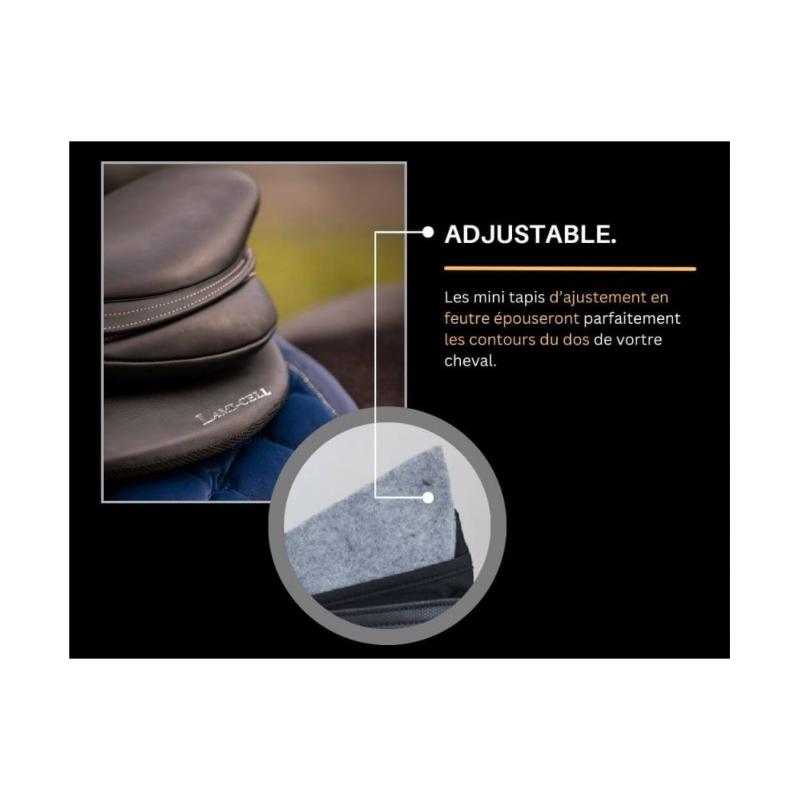 LAMI-CELL - Amortisseur Correcteur de Dos ajustable 3 Compartiments