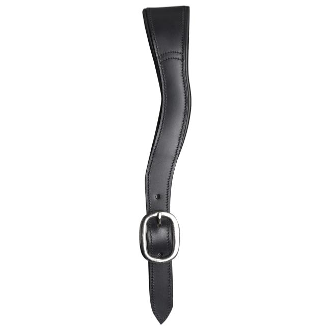WALDHAUSEN - Licol en cuir matelassé réglable S LINE ANATOMIC NOIR COB