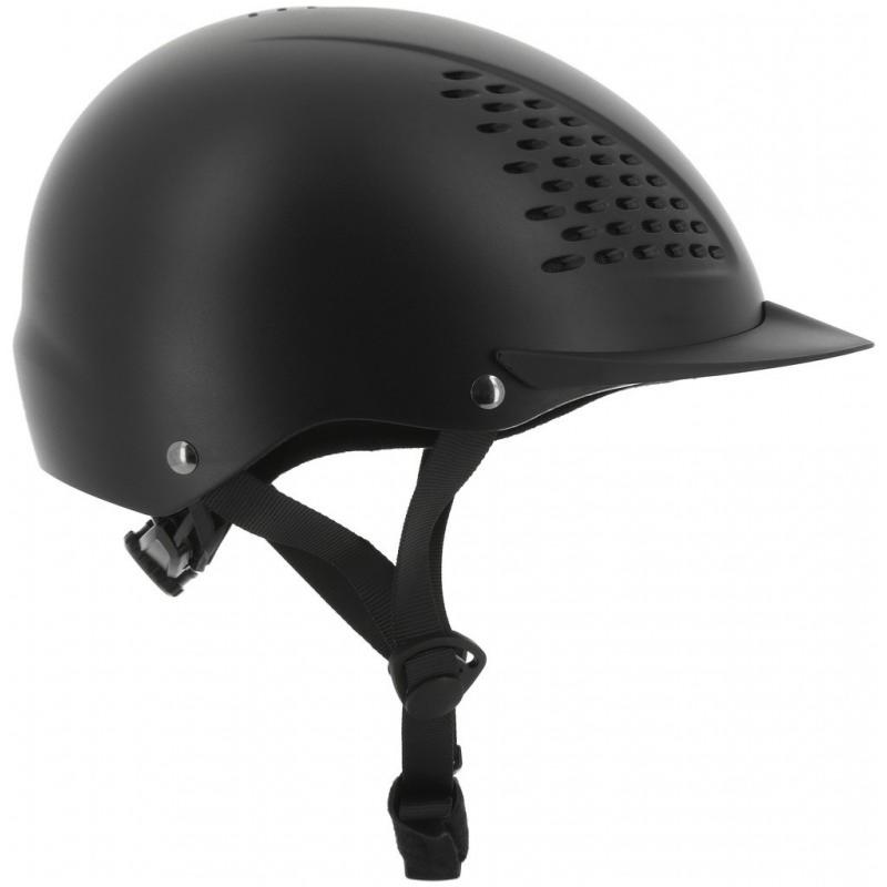 RIDING WORLD - Casque d'Equitation enfant léger et ventilé WINDY NOIR XS/S 50/54 CM