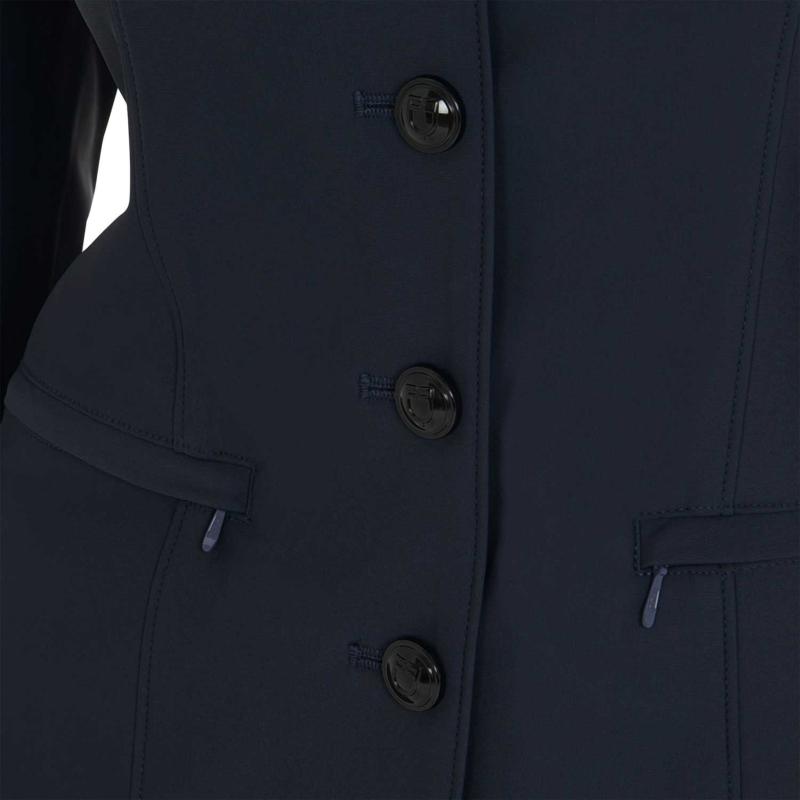 EQUESTRO - Veste Concours Stretch Microfibres ACTIVE FEMME 34 FR FEMME NOIR