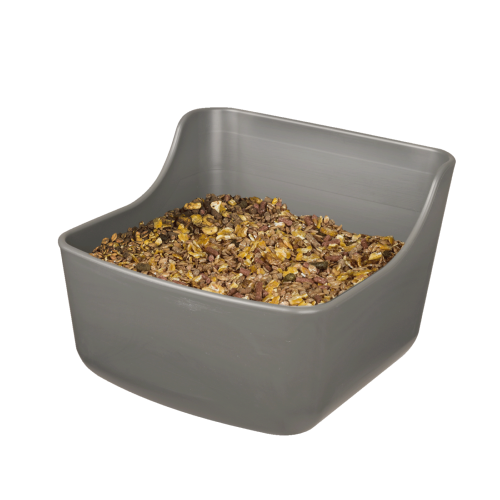 WALDHAUSEN - Mangeoire grand Modèle en Plastique pour box chevaux, 8 LITRES 