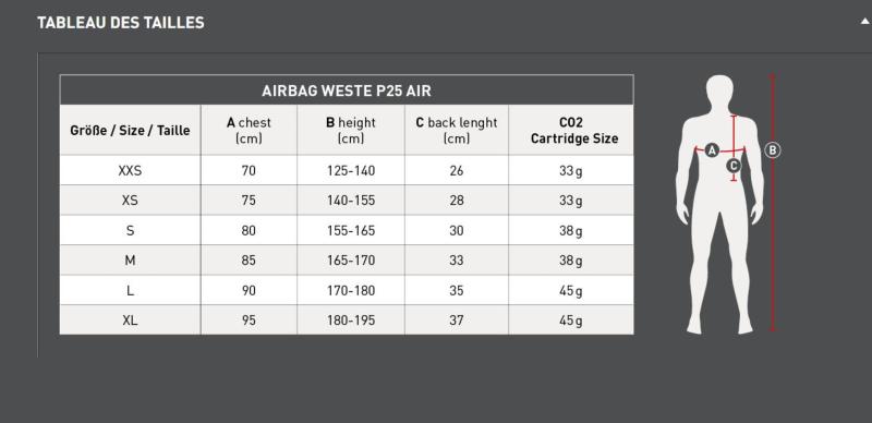 SWING - Gilet Airbag Cavalier léger et respirant P25 AIR XXL ADULTE