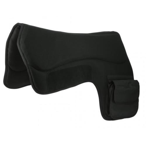 FRANCK PERRET - Tapis de Selle WESTERN à poches en MESH 16 MM WESTRIDE