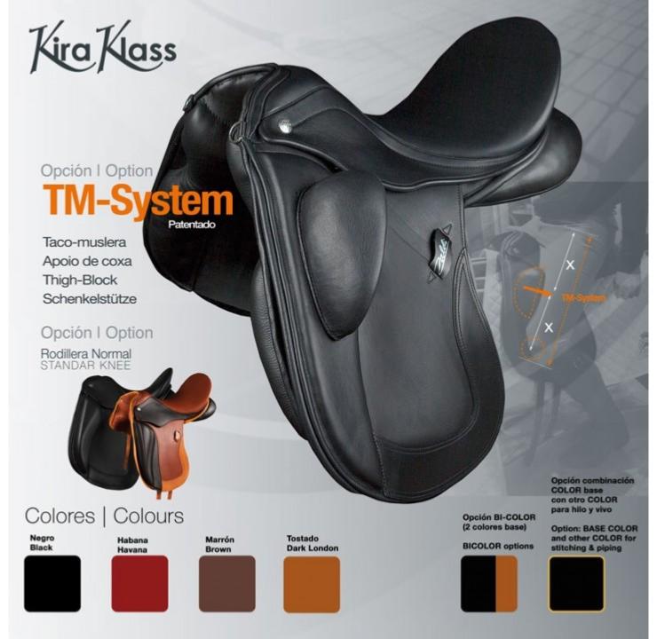 ZALDI - Selle de Dressage extra confort KIRA KLASS sur mesure