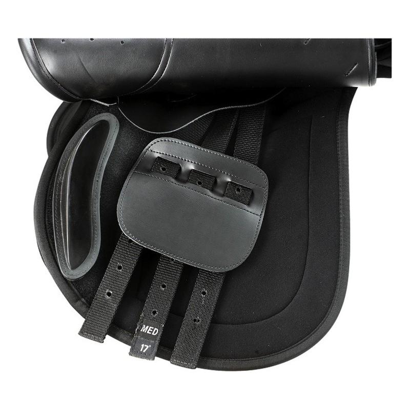 NORTON - Selle Obstacle Close Contact Rexine EVOL Semie Creuse Taille : 15" 3/4 NOIR