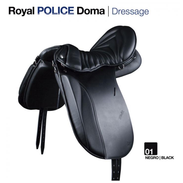 ZALDI Royal Police - Selle Randonnée monte Dressage à assise creuse